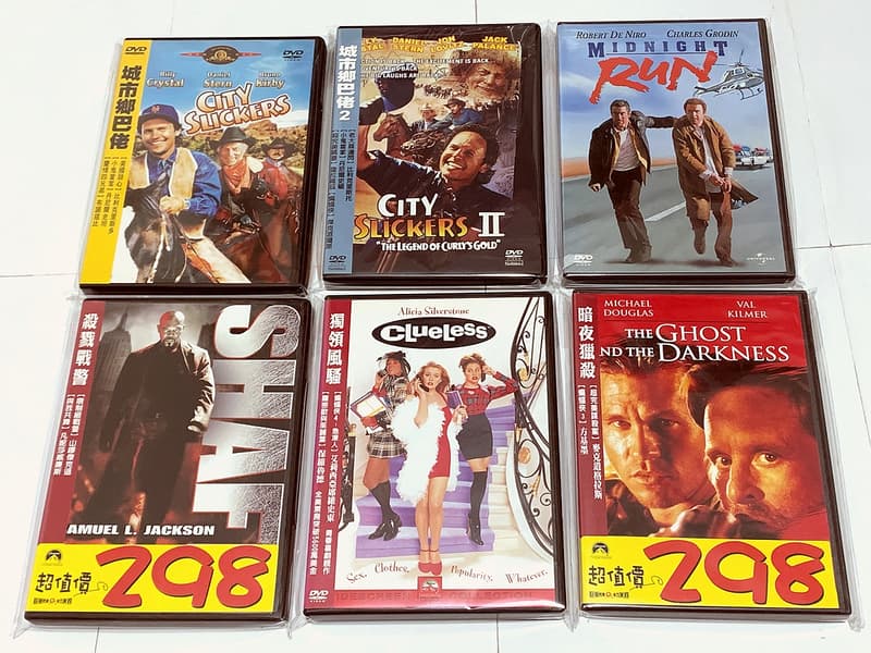 [清櫃價] 西洋電影DVD 6片 | 露天市集 | 全台最大的網路購物市集
