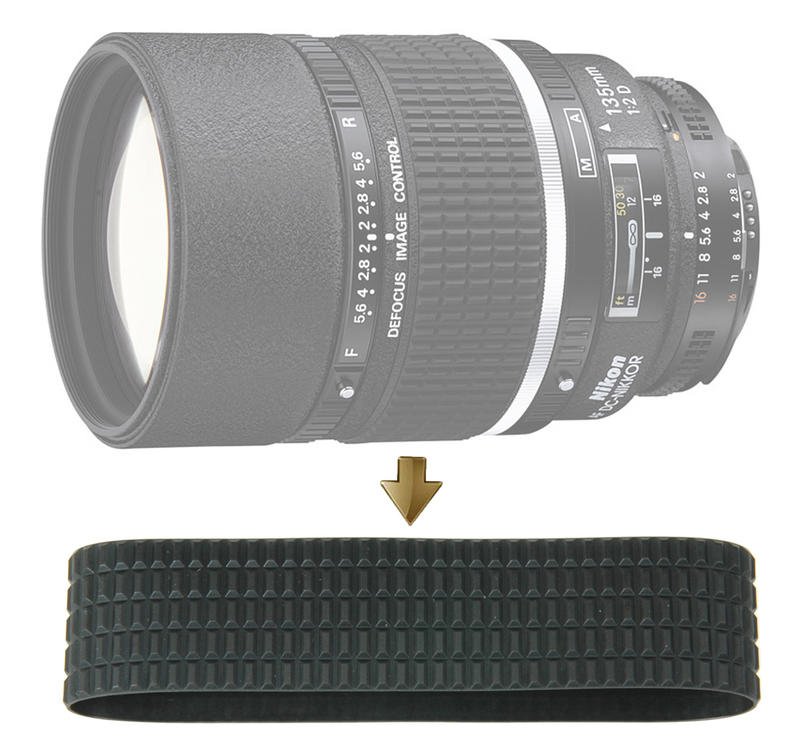 【NRC】Focus Rubber Ring for Nikon 135mm F2D 對焦環 對焦皮