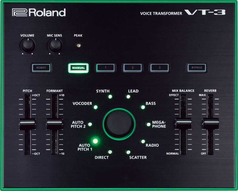 ＊合音樂器＊ 全新 公司貨 Roland  VT-3 Voice Transformer 變聲器
