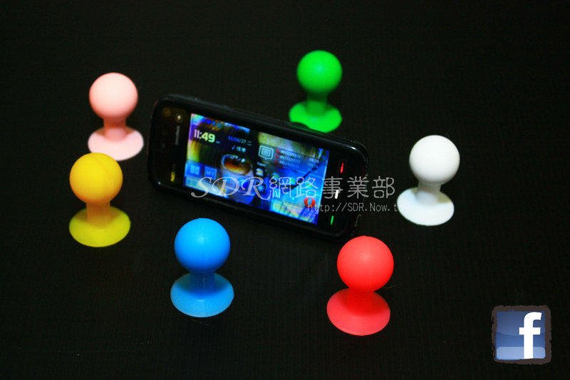 SDR 我最便宜! 可選色 章魚吸盤 球形支架 矽膠支架 手機 平板電腦 相機 取代 三腳架 IPHONE HTC APPLE 蘋果 三星 7-11 取貨付款