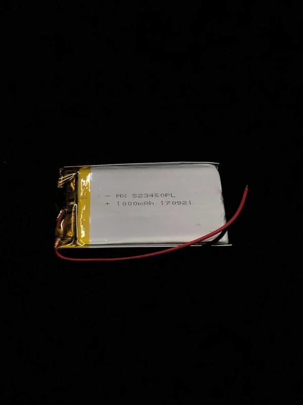 523450  3.7V 鋰聚合物電池