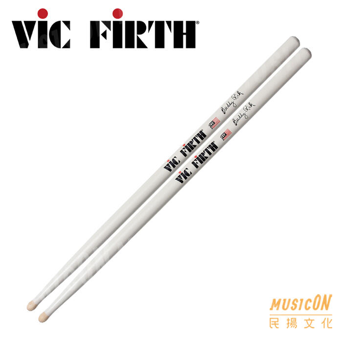 【民揚樂器】Vic Firth Buddy Rich 簽名 爵士鼓鼓棒 爵士鼓棒