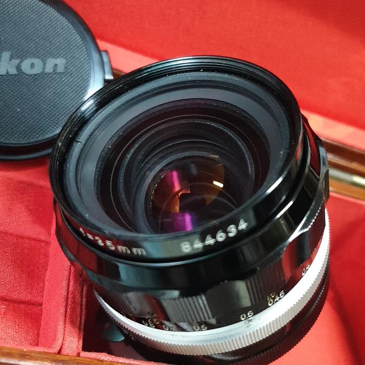 Nikon O. C. auto Non-ai 35mm F2 大光圈手動定焦廣角鏡