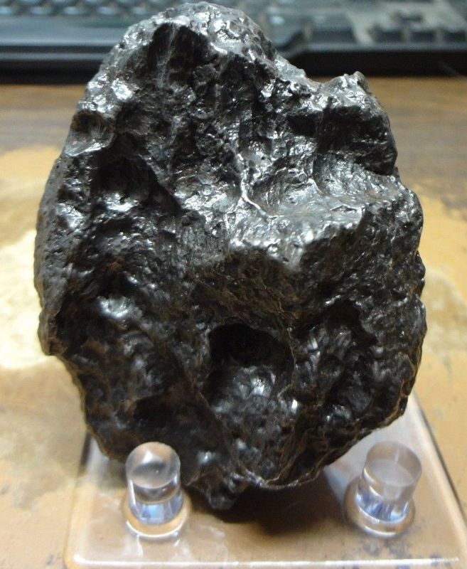 （遺失！遺照儘供欣賞）博物館等級! 驚人的985公克 鎳鐵 隕石