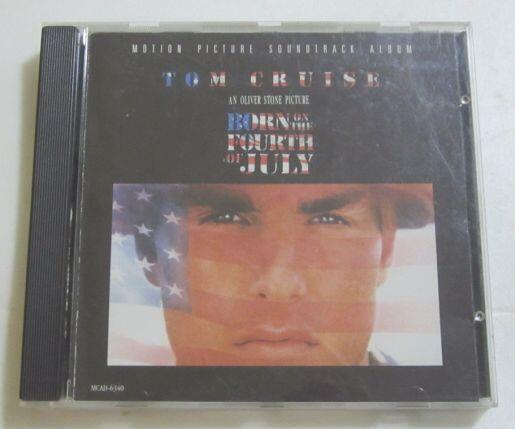 Born on the Fourth of July 七月四日誕生電影原聲帶CD (1989年美國版)