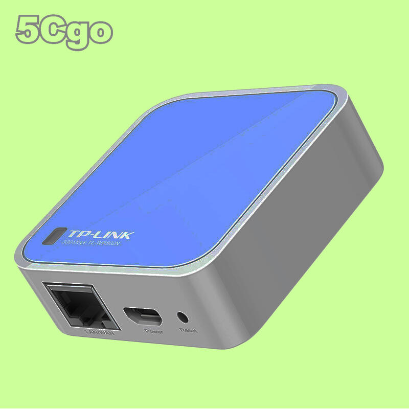 5Cgo【權宇】TP-LINK迷你可擕式無線路由器TL-WR802N 300M無線mini 旅行USB供電 AP路由器