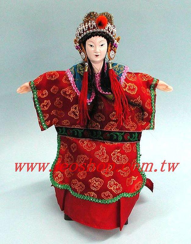 麗王(龍山民俗藝品童玩)-台灣製造 布袋戲偶掌中戲偶 新娘倌 高約30cm