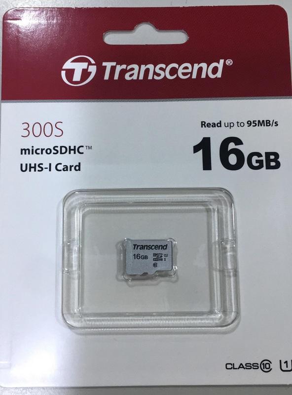 點子電腦-北投 創見Transcend 16GB C10 300S 記憶卡 UHSI microSD卡 155元