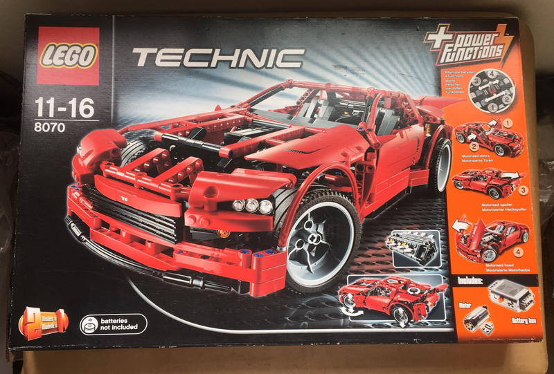 樂高 Lego 8070 Super Car 超級跑車(Technic系列/科技系列/1.5V系列)
