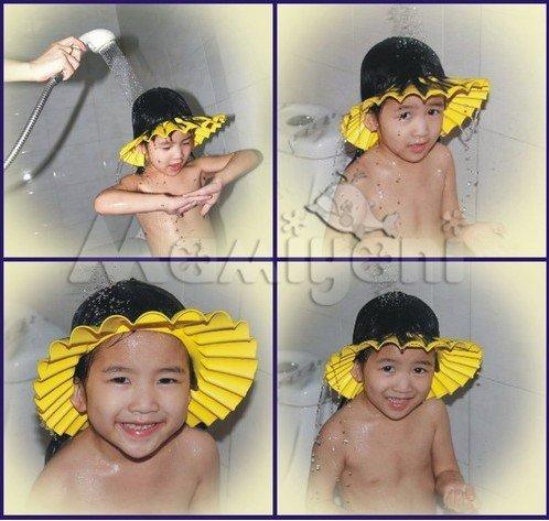 洗髮帽嬰兒浴帽~專利產品 兒童洗髮帽/寶寶安全洗髮帽 嬰兒浴帽 寶寶洗浴必備 一般無護耳款