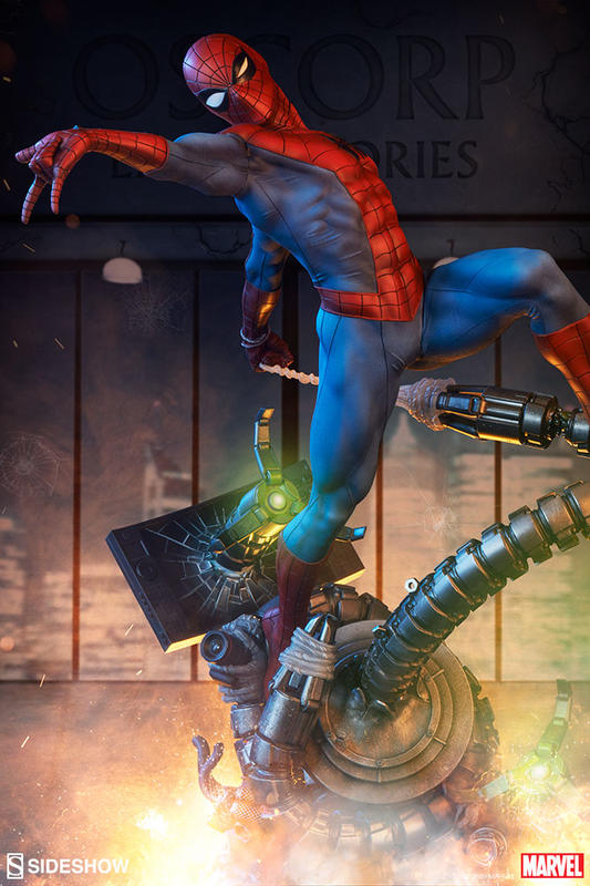 （最新商品預購）Sideshow BenToy Marvel Spider-Man蜘蛛人全身雕像SC-300676