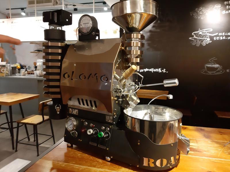 Olomo 1.5k 咖啡烘豆機 1k 咖啡烘豆機 古銅色
