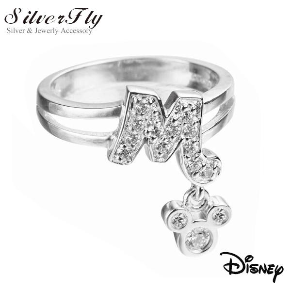 《 SilverFly銀火蟲銀飾 》Disney迪士尼-MR407-愛的見證 銀墜飾戒指