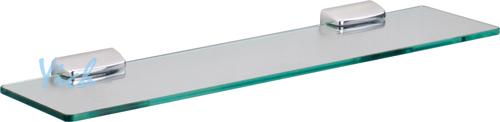 『宜居衛浴』YC-616-50 透明光面 玻璃平台 置物平台架 50*14cm 厚度8mm 衛浴室配件