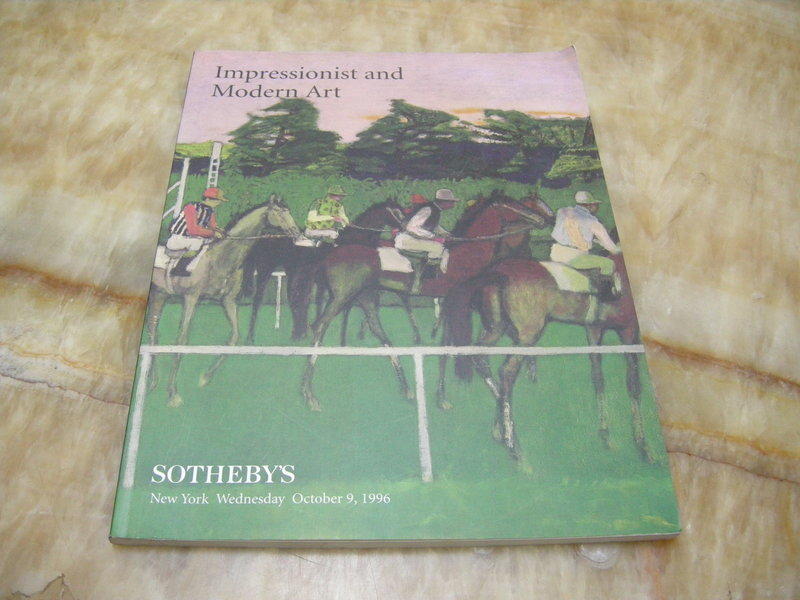 SOTHEBY'S Impressionist and Modern Art 1996 New York