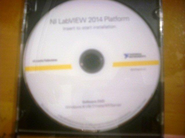 Labview 2014/11/7, Rev 014正版軟體 序號 + 光碟,誠可議!