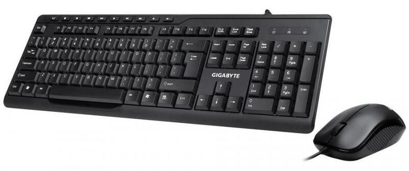 @電子街3C 特賣會@全新 GIGABYTE 技嘉 KM6300 有線USB 鍵盤滑鼠組 有線鍵盤滑鼠組