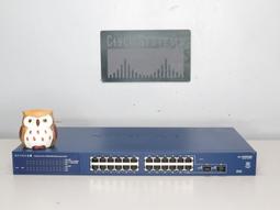 靜音 無風扇 Netgear  GS724T Managed Switch 24 Port 10/100/1000 Mb