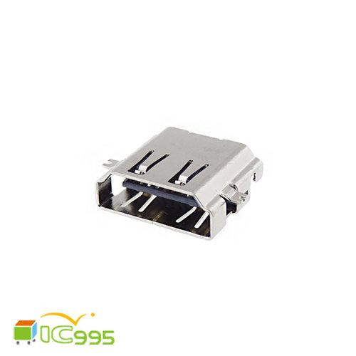 <ic995a> USB 2.0 插座 HDMI-3 單層 90度 母座 接頭 接口 主板維修 全新品壹包1入#1029