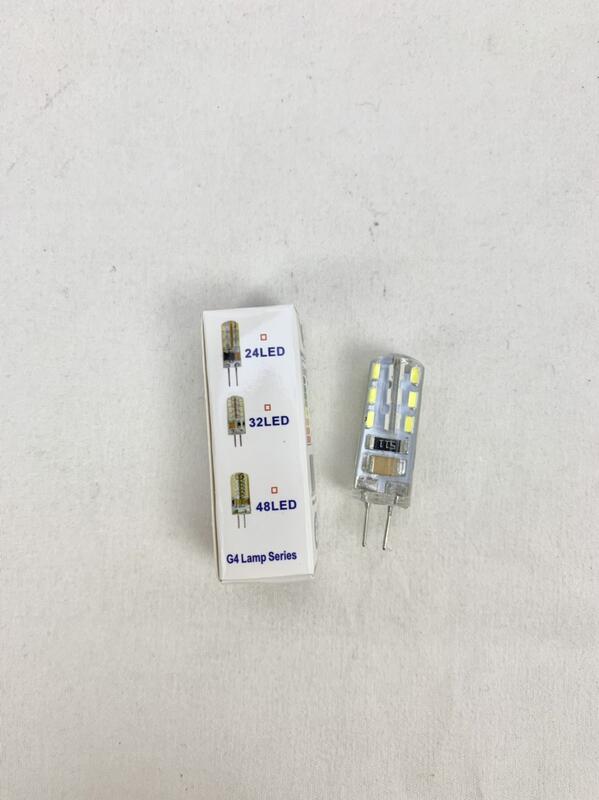 LED G4 3W 110-220V 豆泡 豆燈 無需變壓器 取代20W鹵素燈泡 白光 黃光