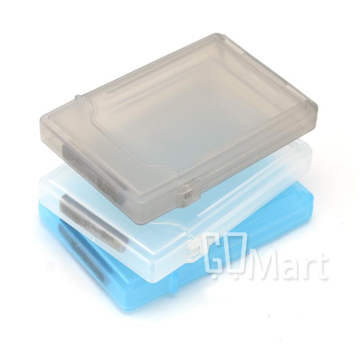 【GOmart】2.5吋 硬碟 收納盒 PP 保護盒 保護套 保存盒 防撞盒 整理盒