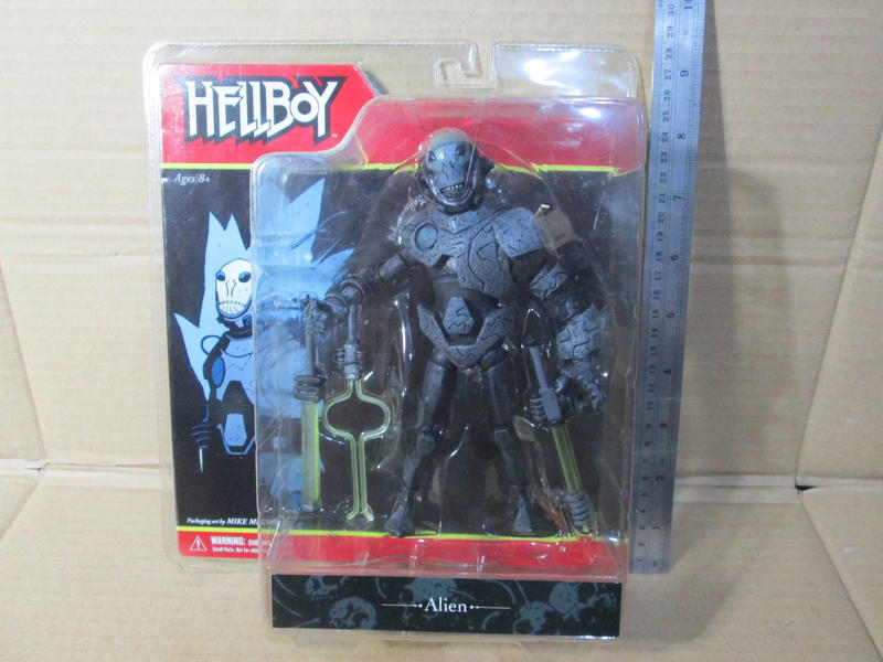 HellBoy 地獄怪客 Alien 7吋人偶 配件如圖  盒舊泛黃
