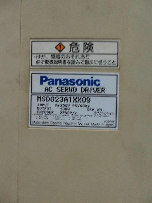 Panasonic 伺服馬達 MSD023A1XX09