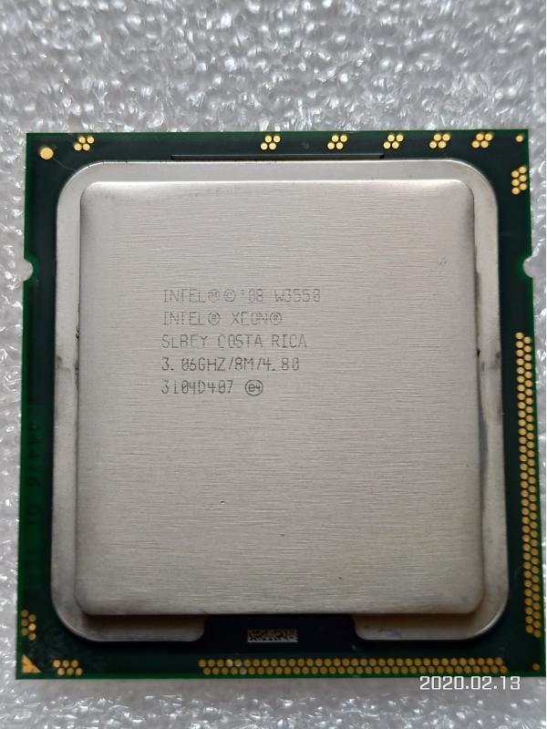 Intel Xeon W3550 1366  CPU 拆機良品