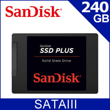 SanDisk 進化版 SSD Plus 240GB 2.5吋SATAIII 240G 固態硬碟