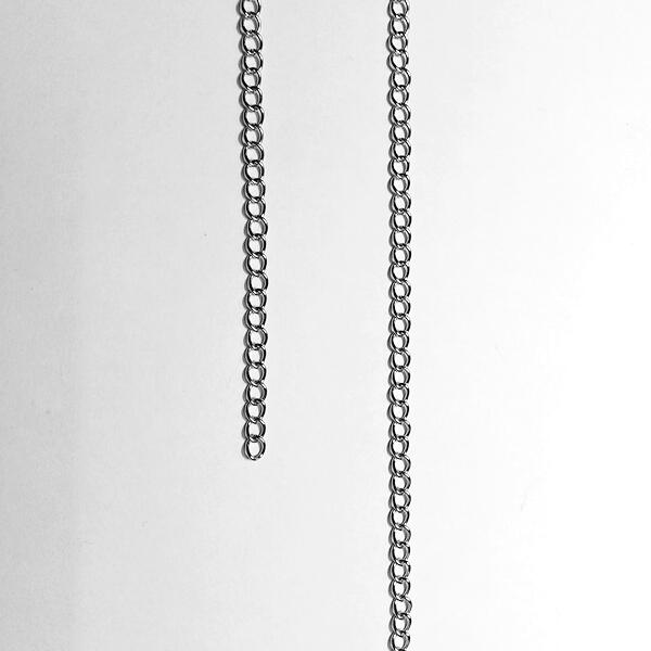 【姆指媽媽】3.5mm寬 不鏽鋼 尾鏈 不銹鋼 鍊子 鏈子 不銹鋼鍊 延長鍊 延長鏈 尾鍊 項鍊 項鏈 (10公分10元