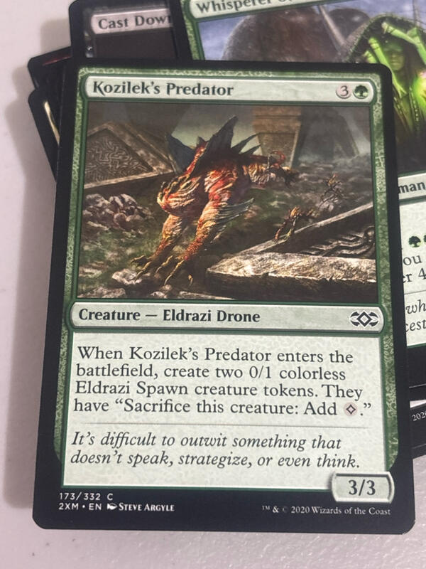 2XM 雙倍大師 Kozilek's Predator 寇基雷獵者 英文