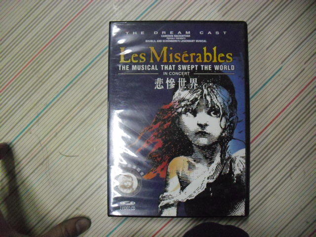 絕版收藏 悲慘世界 Les Miserables 十週年 10周年紀念演唱會 (3片VCD