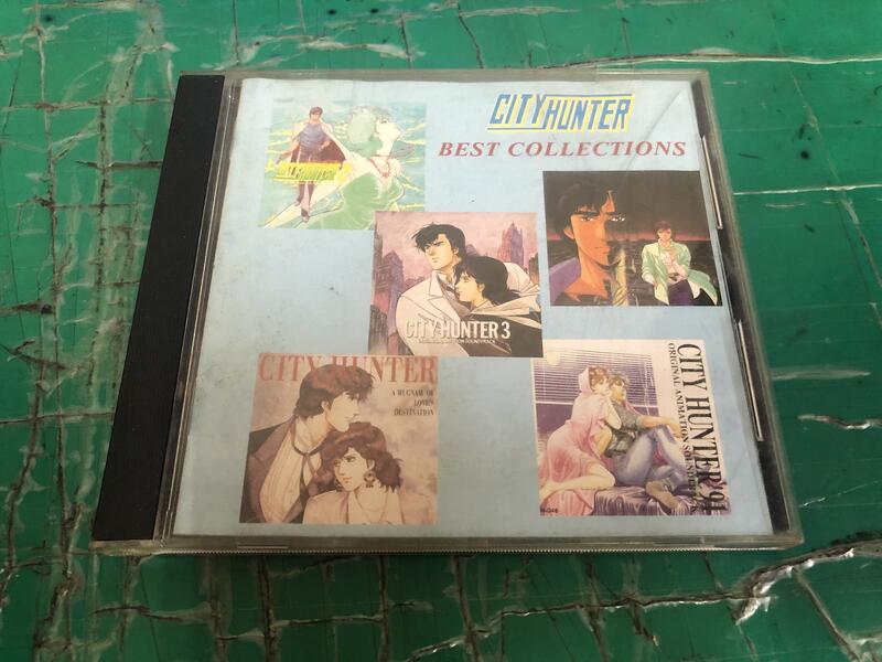 二手專輯 CD City hunter best collections 卡通城市獵人原聲帶 <118G>