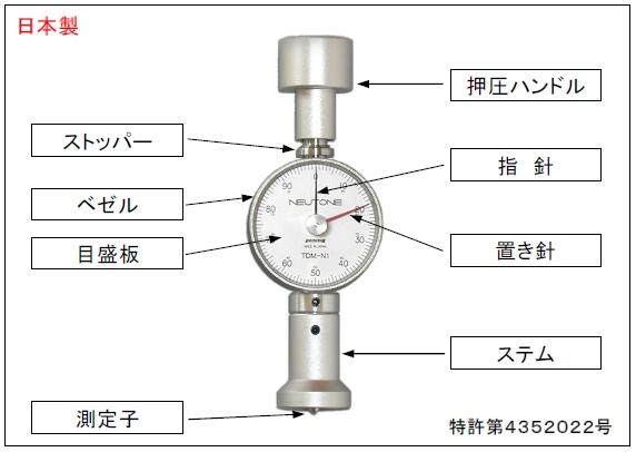 日本NEUTONE] 肌肉硬度計TDM-N1/TDM-NA1 筋硬度計硬度計日本製| 露天市