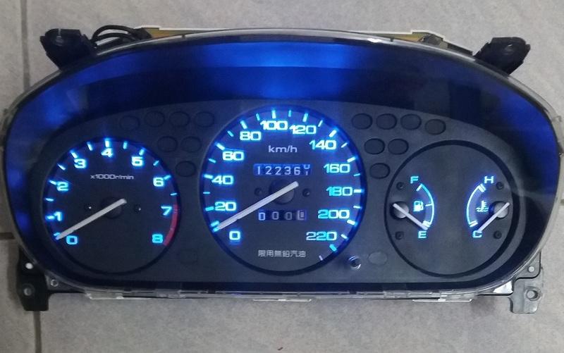 車間~Honda Civic k8 手排 藍光  儀錶板 (舊表交換折500)