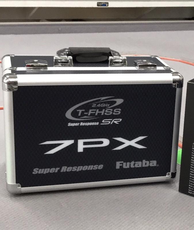 偉立模型  Futaba 7PX 原廠遙控器鋁箱 (EBB1172)