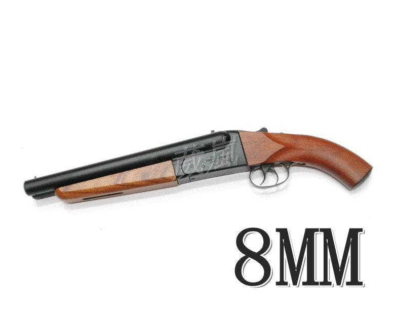 FS MAD MAX 8mm雙管散彈槍瓦斯槍(BB槍BB彈玩具槍CO2槍長槍模型槍狙擊槍 華山 散彈槍