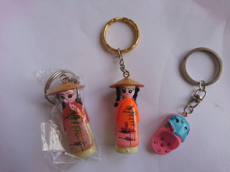越南娃娃 造型 鎖匙圈 1個50元 全部100元
