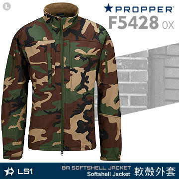【IUHT】Propper BA Softshell Jacket 軟殼外套-叢林迷彩F5428 0X-320