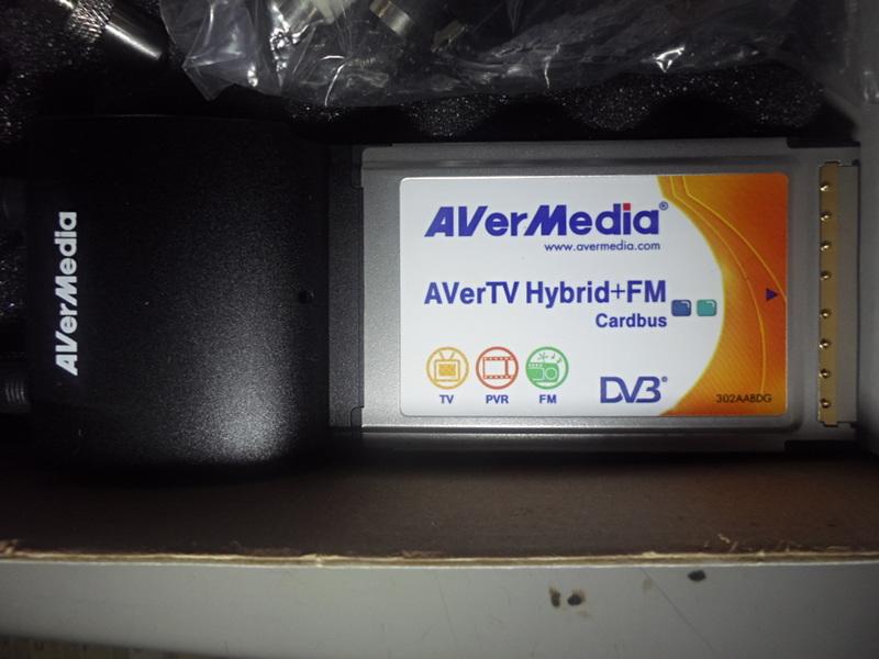 圓剛AVerMedia--三頻TV-AV-FM-E506- PCMCIA 介面
