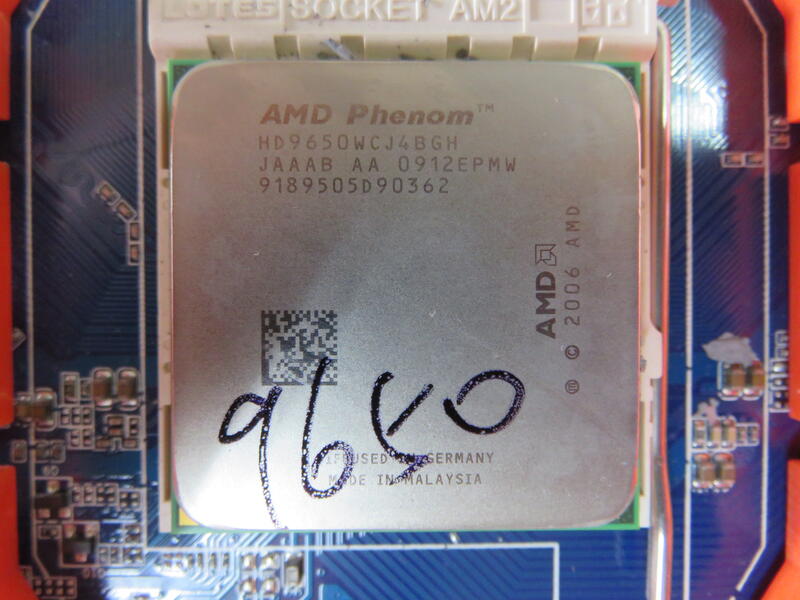 C.AM2+CPU-AMD Phenom X4 9650 HD9650WCJ4BGH 直購價100 | 露天市集 | 全台最大的網路購物市集
