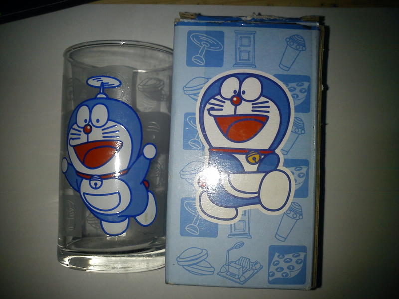 哆啦Ａ夢 小叮噹 玻璃杯 /  Doraemon 造型玻璃杯