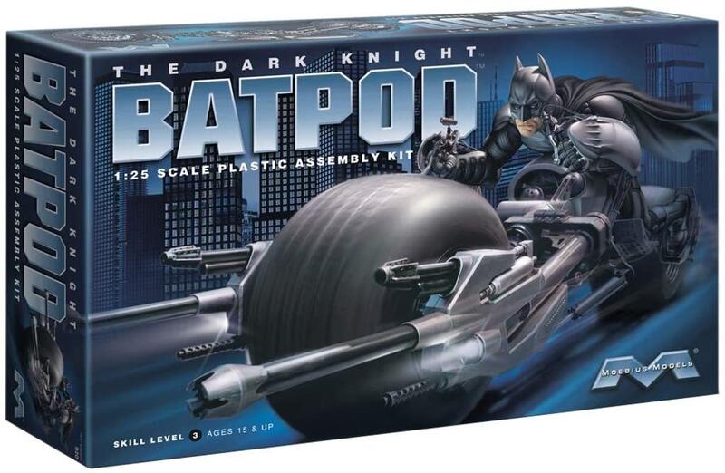 ◆弘德模型◆ 1/25 蝙蝠俠 黑暗騎士 摩托車 Bat-Pod Bat Pod 組裝模型 蝙蝠 機車 蝙蝠機車