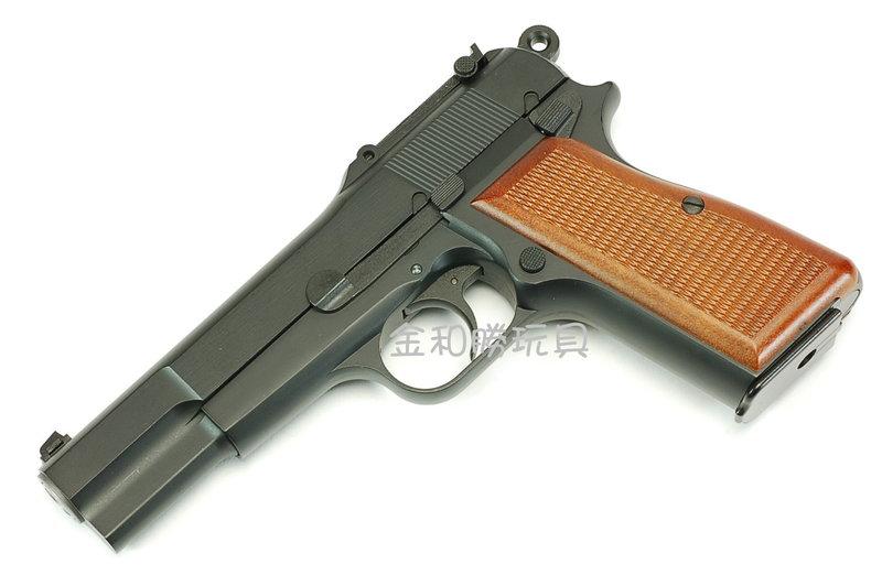 JHS（（金和勝 生存遊戲專賣））台製 WE 全金屬 白朗寧 BROWNING 瓦斯動力手槍 4253