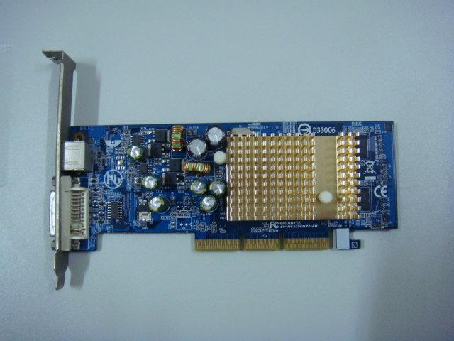 GV-N62256DP2-RH/6200 AGP/256M 2008年製