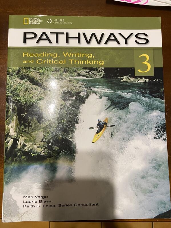 Pathways 3 Reading, Writing, and Critical Thinking 書況如圖