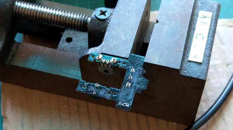 滑鼠 滾輪編碼器 更換 解焊 教學影片