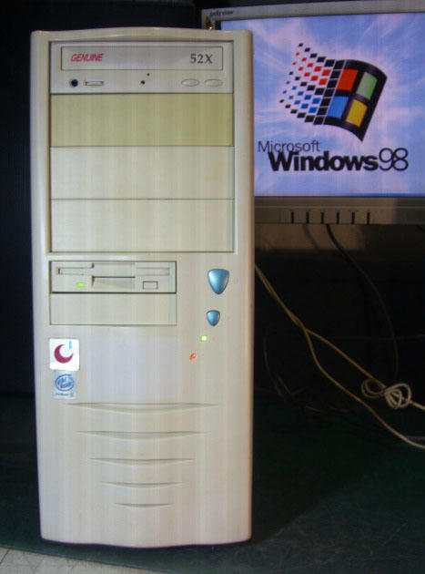 【窮人電腦】跑Windows 98系統！自組微星ISA插槽工業主機出清！外縣可寄！
