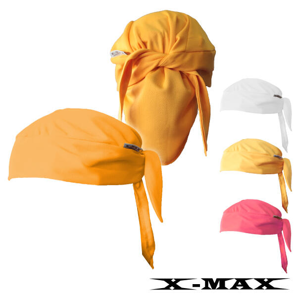~排汗王~X-MAX~台灣製~礦石涼感纖維 小帽 / 海盜帽 / 頭巾/頭巾帽~