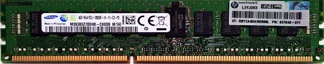 HP 4G PC3-12800R (ECC+REG)  伺服器專用
